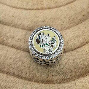 Pandora Disney Parks Mickey & Minnie Charm Pendant, S925 Silver Jewelry